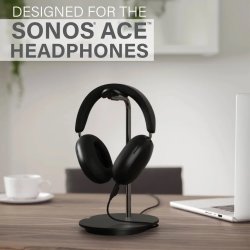 SANUS Høretelefonstativ, Sonos Ace, Sort