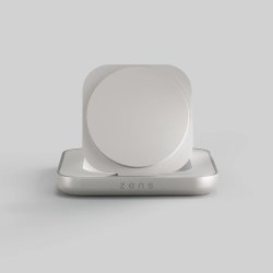 Zens Qi2 15w Magnetisk Sängbordsladdare, vit