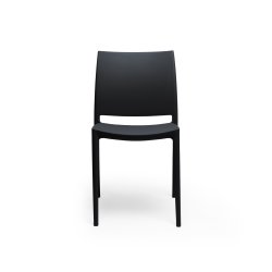 Dakota Kantinestol, sort, 1 stk