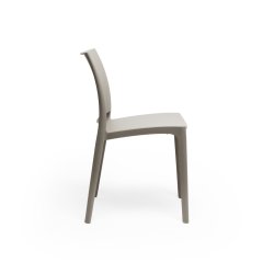 Dakota Kantinestol, taupe, 1 stk