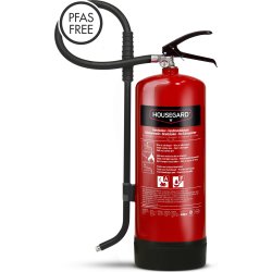 Housegard Fedt Brandslukker | 6 L | Rød