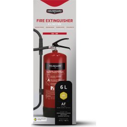 Housegard Fedt Brandslukker | 6 L | Rød