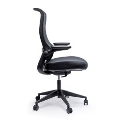 Salerno kontorstol, mesh ryg, sort