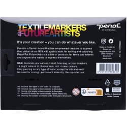 Penol Future Artist Textilmarkere | 12 farver