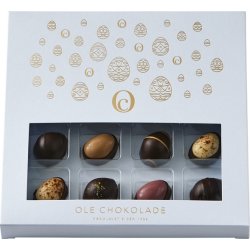 Ole Chokolade Gaveæske m. 16 delikatesseæg, 160 g