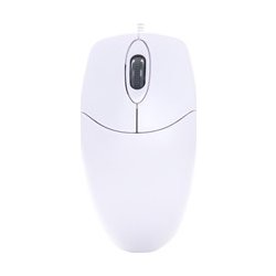 Contour vattentät medicinsk USB-mus, vit
