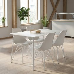 Alstad Kantinebord, hvid