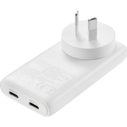 Sandberg Omformer til rejse, 2xUSB-C, 65W - 4-i-1