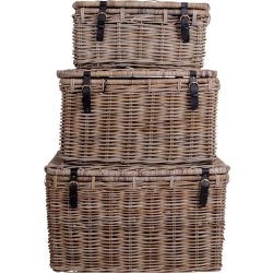 House Nordic Depok Opbevaring Æske, sæt á 3