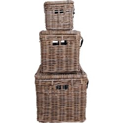 House Nordic Depok Opbevaring Æske, sæt á 3