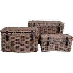 House Nordic Depok Opbevaring Æske, sæt á 3