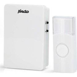 Alecto trådløs dørklokkesæt, hvid