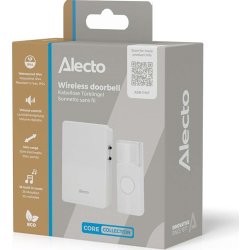 Alecto trådløs dørklokkesæt, hvid