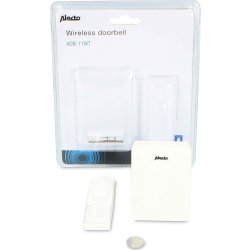 Alecto trådløs dørklokkesæt, hvid