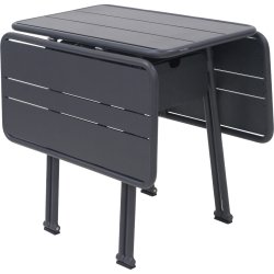Ivy Foldebord 54-126x78x73cm, Antracit