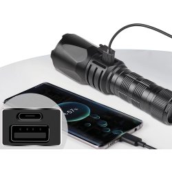 Sandberg Survivor Torch Powerbank 5000 lommelygte