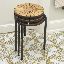 Marguerit Taburet ø32 x h44,5cm, Antracit