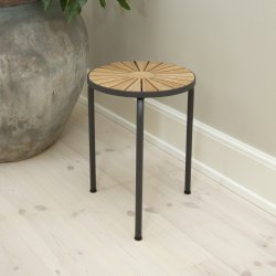 Marguerit Taburet ø32 x h44,5cm, Antracit