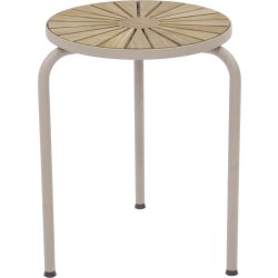 Marguerit Taburet ø32 x h44,5cm, Taupe