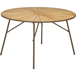 Marguerit Havebord ø120 cm, Mocca