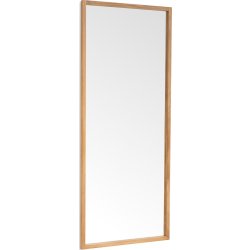 NordicLine Spegel, smal ram i ek, 50x120 cm