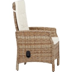 Gotland Havestol med pumpe og hynder, natur