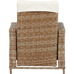 Gotland Loungestol med pumpe og hynder, natur