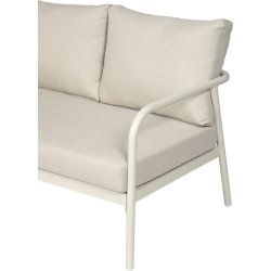 Olga Hjørnesofa m/hynder og bord, beige