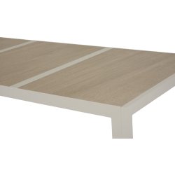 Kenny Havebord 196x91cm, beige/sandy grey