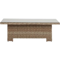 Gotland Havebord justerbart, 134x84cm, natur