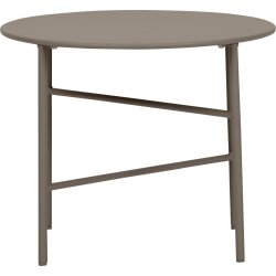 Pesetos bord Ø50xH40cm, gråbrun