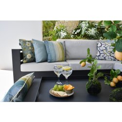 Julliete Outdoor+ Pude 50x50 cm, Blå