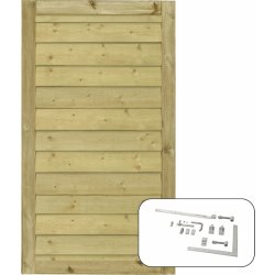 Plus Klink enkeltlåge, natur, 100x163 cm.