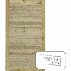 Plus Plank enkeltlåge, natur, 100x163 cm.