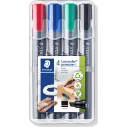 Staedtler 350 Permanent Marker | 4 farver