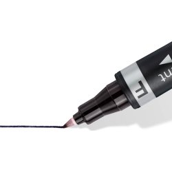 Staedtler 348 Duo Permanent Marker | Sort