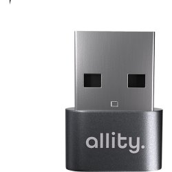 Allity ABA-101 OTG USB-C til USB-A adapter, grå
