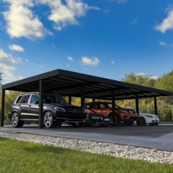 Palram Canopia Carport Oslo 4 biler, 6x12 meter