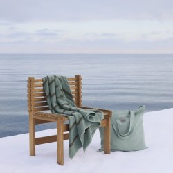 Georg Jensen Damask Sea Badelagner 100x150, sage