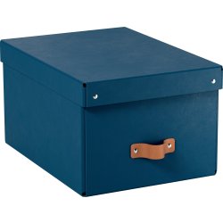 Leitz Puro Boks m. låg | M  | Blå | 2 stk.