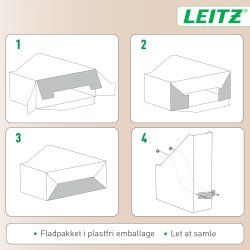 Leitz Puro Tidsskriftsamler | Beige | 2 stk.