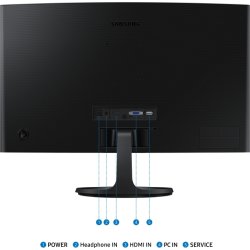 Samsung Essential S3 S24D304GAU 24" kurvet skærm