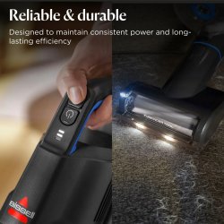 Bissell PowerClean batteri, 2500mAH, sort