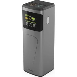 Hama 200W Powerbank, 24000mah, 2xUSB-C, 1xUSB-A