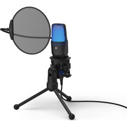 Urage stream 410 HD mikrofon, sort