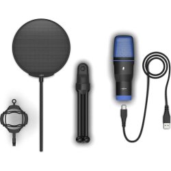 Urage stream 410 HD mikrofon, sort