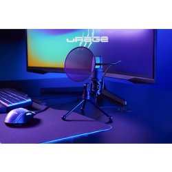 Urage stream 410 HD mikrofon, sort
