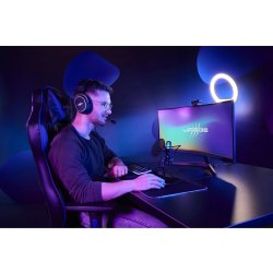 Urage stream 410 HD mikrofon, sort