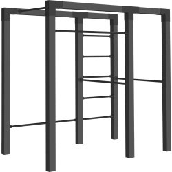 Plus Outdoor fitness 2 inkl. Beslag, sort