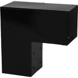 Plus Arcade Pergola model 3, 1 fag, sort/sort